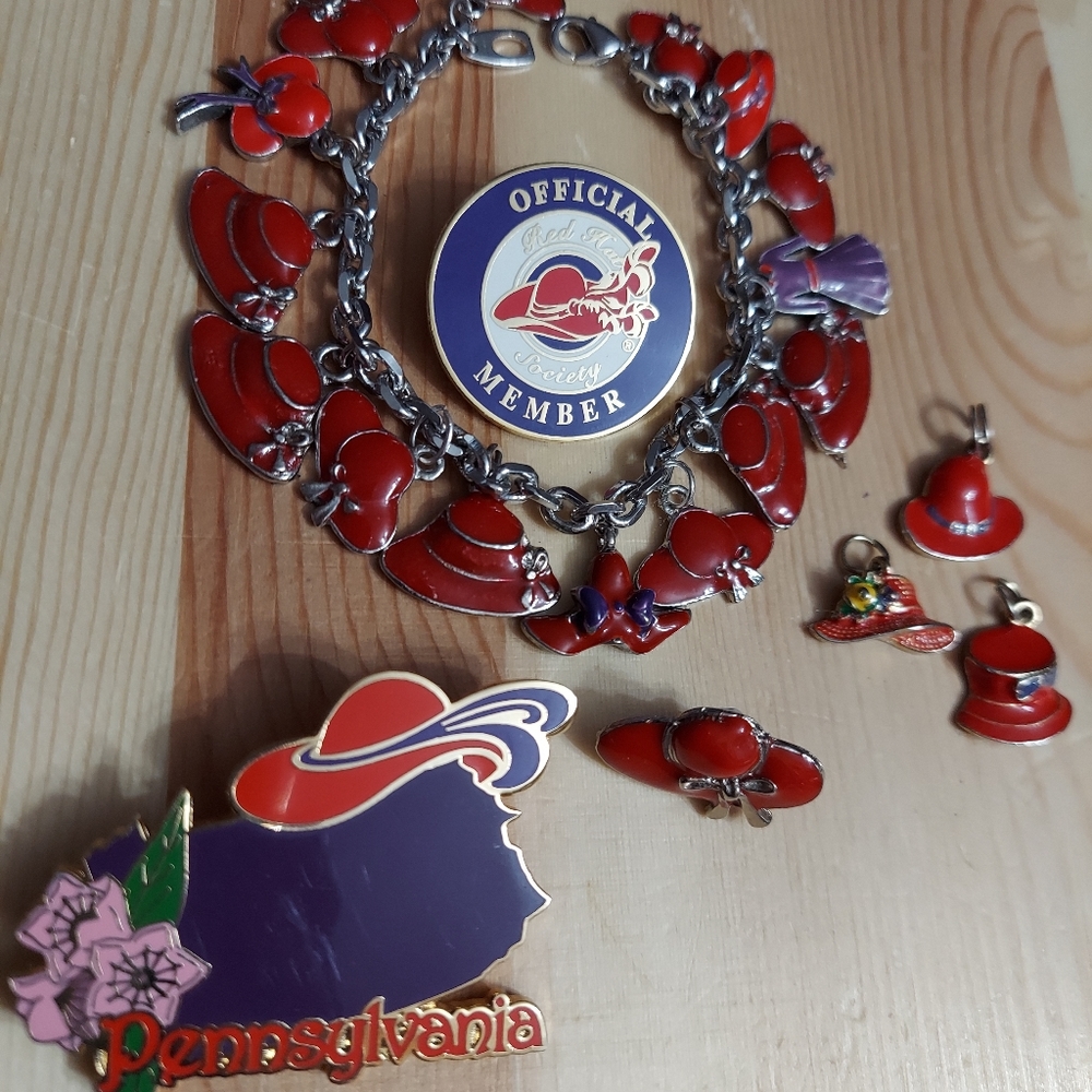 Red Hat Lady Society Goodies View 2